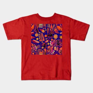 Shaman Huichol Hunters Kids T-Shirt